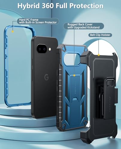 Coque Google Pixel 9A robuste pour vos activités extérieures et chantiers - 3