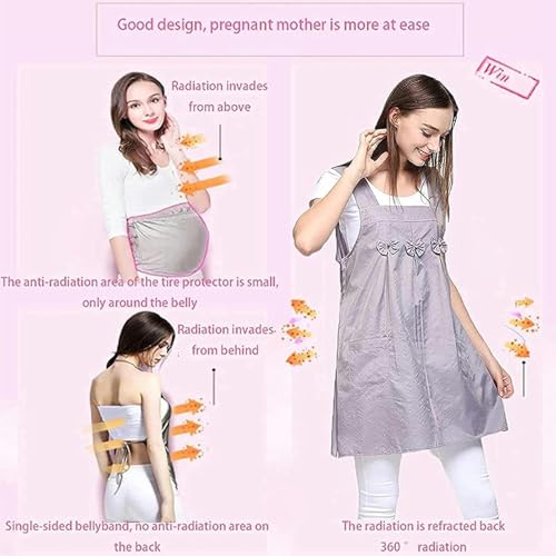 Robe de maternité anti-radiation pour protéger bébé des ondes EMF - 5