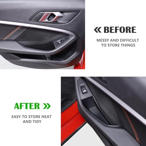 Organizador de puerta para auto ABS miniatura 2
