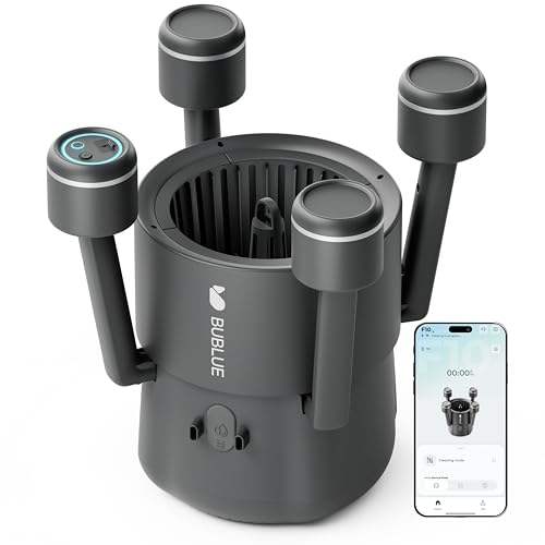 (2026 Upgrade) BUBLUE F10 Pool Surface Skimmer Robot, Pool Cleaner with App Control,Powerful...