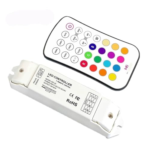 Récepteur à 3 canaux tactile M3-3A pour bande LED RGB et gestion d'ambiance 12V 24V