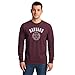 Barnesmith Harvard University Crimson Long Sleeve Adult Unisex T-Shirt, Heritage, Crimson, Large