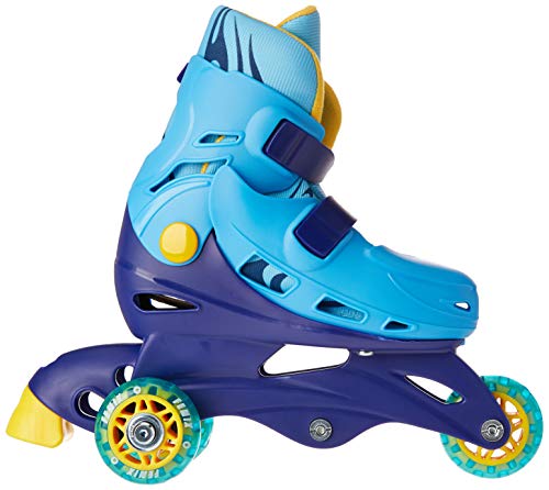 Patins 3 Rodas Ajustáveis Fenix Azul