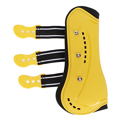 2 Peças de Botas de Tendão de Cavalo, Botas Frontais Abertas Envoltórios de Perna de Cavalo para Com