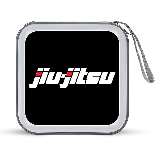Jiu Jitsu - Custodia protettiva per CD con 40 scomparti per da auto casa viaggio