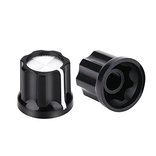 Volume Toonknoppen, 10 Stuks Gitaar Bass Volume Knop Duurzaam Potentiometer Volume Tone Control Knoppen Vervanging voor D Boomvormige Elektrische Gitaar Bas - Image 5