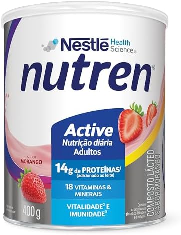 Nutren active 400g - morango