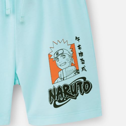 Image of Nap Chief Unisex Kids Cotton Official Characters Printed Co ord Sets for Boys & Girls, T Shirt and Shorts for Casual Wear