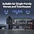 Ranein Natural Gas Tankless Water Heater, Indoor Max 8.5 GPM, 190,000 BTU Instant Hot Water Heater