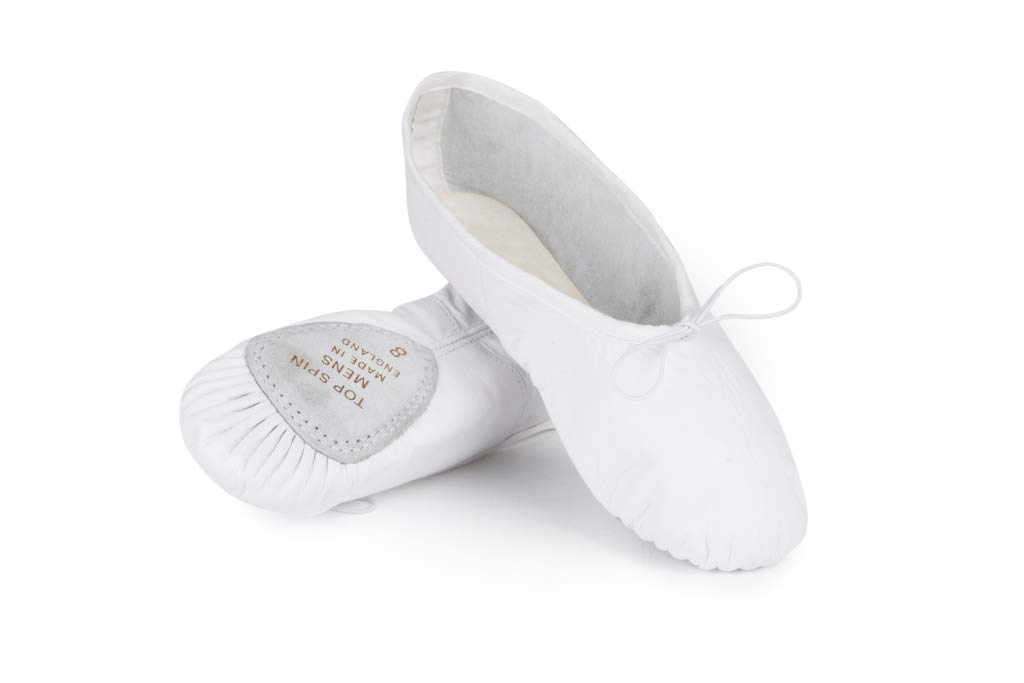 Freed of London Men's Gtopc Dance Shoe, White, 4.5 UK
