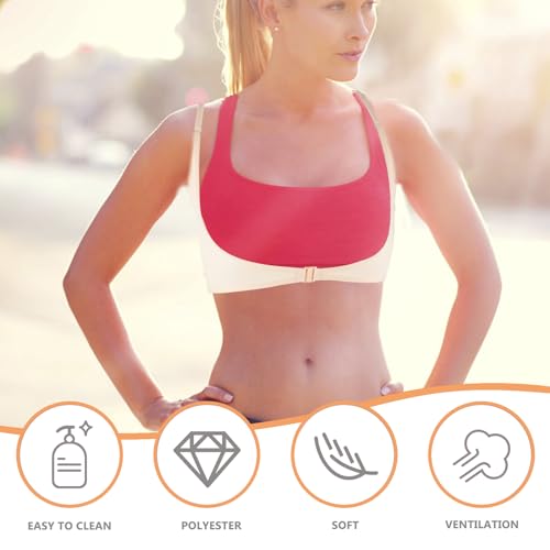 Image of Healeved 3Pcs Underarm Sweat Vest for Women - Thin Breathable Washable Armpit Sweat Pads with Quick Absorption for Summer Outdoor Activities and Exercise
