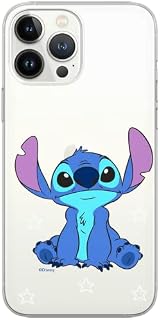 ERT GROUP Disney Stitch Phone Case Designed for iPhone 13 Pro, 6.1 inch, TPU Shockproof Protective Phone Cover, Raised Edges, Scratch Resistant, Lilo and Stitch Design