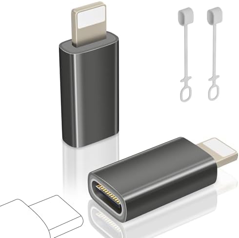 DUDAO Adattatore USB Lightning - Jack 3,5 mm Bialy