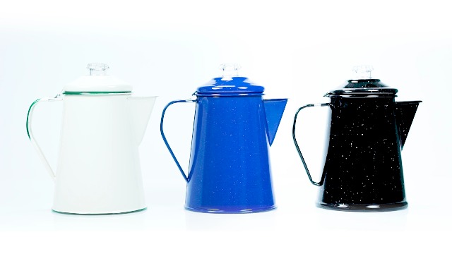 Amazon.com : GSI Outdoors Percolator Coffee Pot | Enamelware
