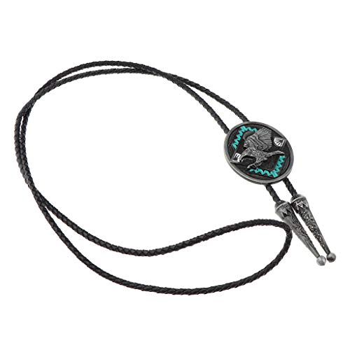gazechimp Bolo De Couro Do Vintage Gravata Gravata Totem Ocidental