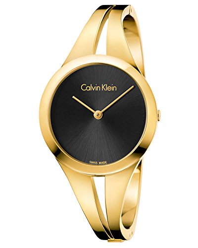 Preisvergleich Produktbild Calvin Klein Damen Analog Quarz Uhr mit Edelstahl Armband K7W2M511