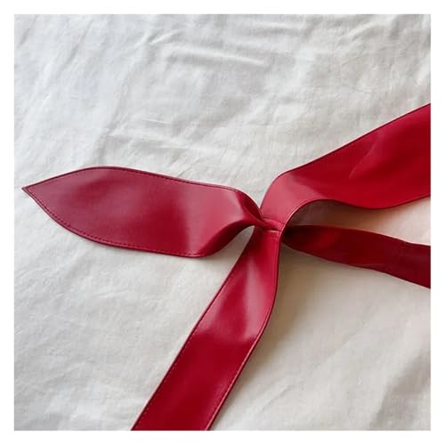 Women Wide Bow Belt Wide Belt Embellished Waist Wrap Coat Dress decoration Apparel Accessories for decoration4