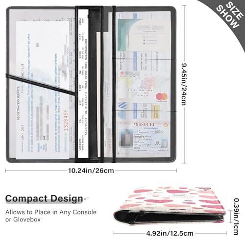 Organizador para Documentos de Auto PU miniatura 3