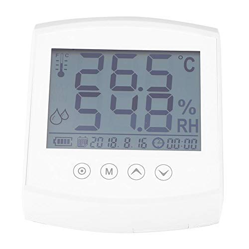 NOBRAND Digital Hygrometer Thermometer Humidity Temperature Monitor Meter Instrument Environmental Measurement for Home Office Greenhouse