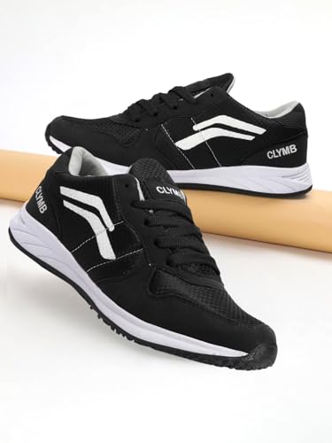 Image of CLYMB Men's Saga-1 Mesh Lace's Up Walking /Outdoor /Gym & Traning /Running Sports Shoes