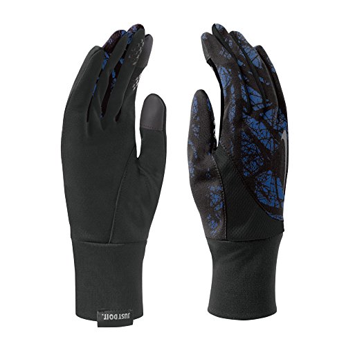 Nike Women's Dri-Fit Tailwind Run Gloves con control térmico y puños elásticos cortavientos