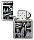 Zippo Sturmfeuerzeug - Mechanism, Brushed Chrome, Color Image - Nachfüllbar - Wiederverwendbar - Windfestes Design - Geschenkbox - Made in USA