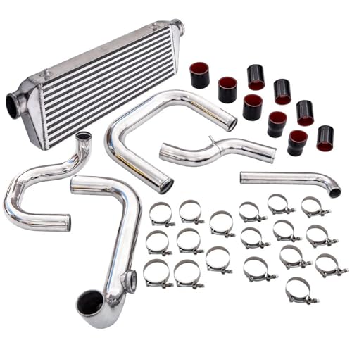Aluminum Turbo Intercooler Kit for Honda Civic 92-00