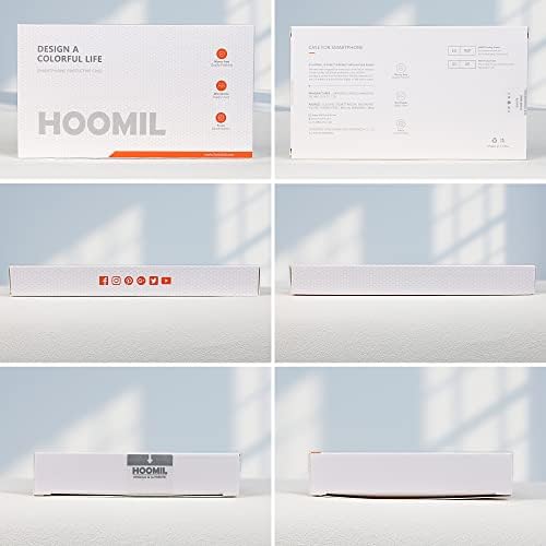 HOOMIL Full Clear Designed for iPhone 13 Mini Case, Anti-Scratch Slim Thin Shockproof Protection - Transparent
