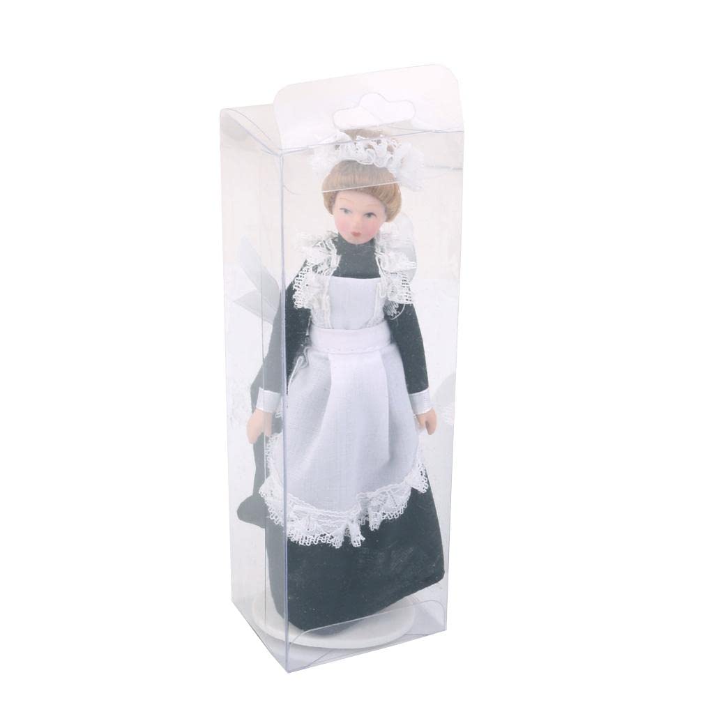 Poupée Maison De Poupée 1:12 Melody Jane - Petit Garçon En Costume Noir Porcelaine - 11cm - Neuf