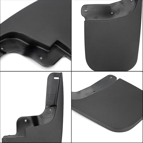 Image of Mud Flaps Compatible with GMC Canyon /Chevrolet Colorado 2015 2016 2017-2021 2022 (Without Flares) No-Drill Front & Rear 4PCS Mud Splash Guard Accessories