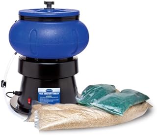 Eastwood 18 Lbs Electric Rock Tumbler Vibratory Case Tumbler for Cleaning and Reloading Polishing Small Metal Parts