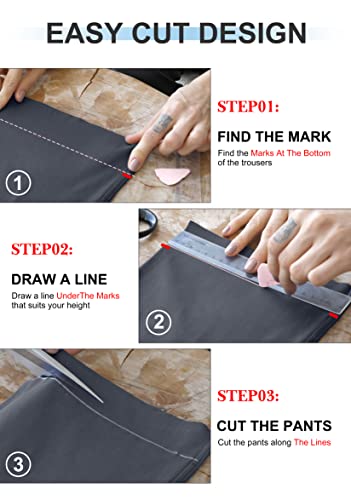 Rammus Womens Yoga Dress Pants With Pockets 26"/28"/30" Stretch Work Leggings For Women Pull On Skinny Slacks For Business Office Casual Black #TOP5