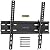 BONTEC TV Wall Mount Tilting for 23-60 inch TVs, Low Profile Design, Max VESA 400x400mm, Holds up to 115lbs, TV Mount for LCD LED OLED Flat Screens, Fixed Ultra Slim Bracket Fits 16" Studs