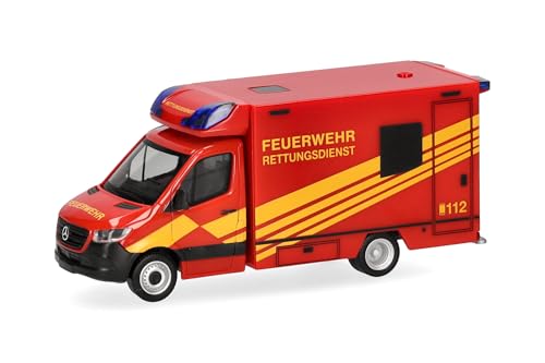 Camion Ambulance Mercedes-Benz Herpa 1:87 : miniature de collection de haute précision allemande