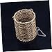 Hemoton Fashion Pet Hammock for Animals Natural Straw and Winter Nest for Parrots Squirrels and Birds Cozy Warm Bed for Indoor Use