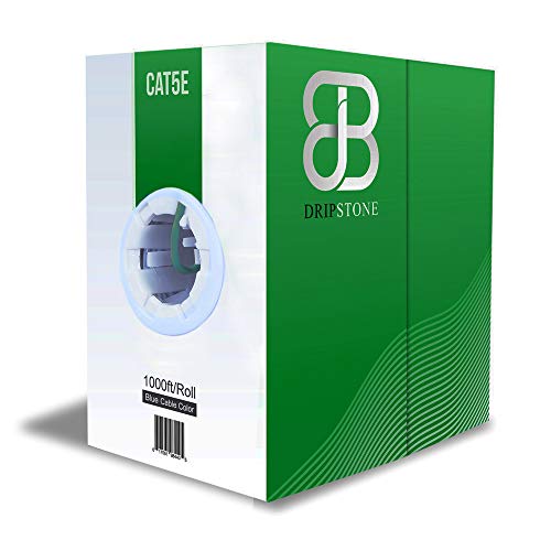 Câble Ethernet CAT5e 4/UTP vert de 304,8 m pour éliminer les pannes LAN