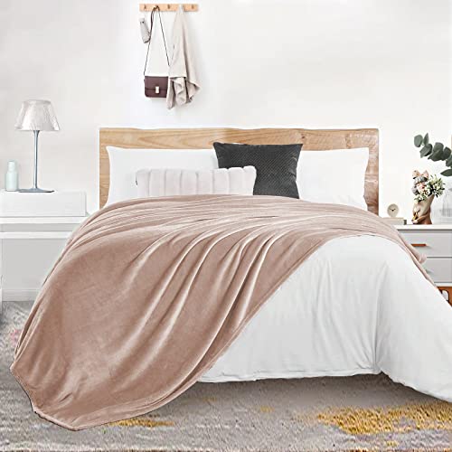 FARFALLAROSSA Kuscheldecke Flauschig 130 x 160 cm - Klein Fleecedecke Sofa Decken Couchdecke - Oeko-TEX - Super Weiche Fleecedecke als… – Ansicht 6