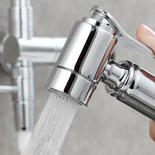 Robinet de cuisine mural eau froide pliable en laiton pour évier