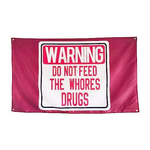Do Not Feed The Whores Flag, Room Guys College Dorm Wall Decoration, Cool Flag 3x5 Flags for College Dorm Room Decor,Parties,Gift (s2)