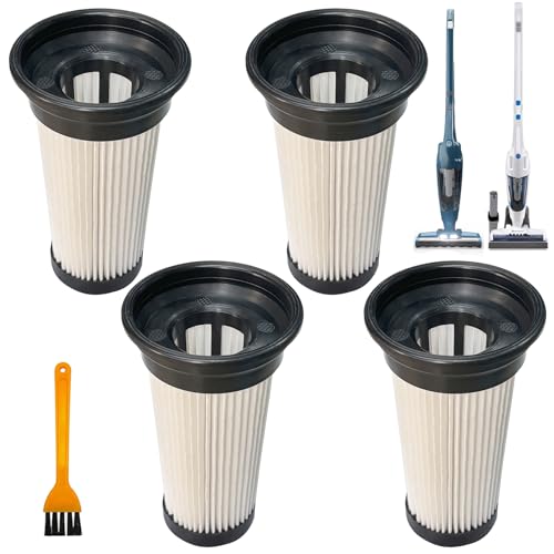 4 Pack HEPA Filter Compatible with Vacmaster Stick Vacuum Cleaner Model VSD1801 & VSD1001
