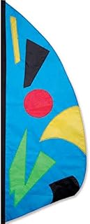 Premier Kites 23263 Wind Garden Ripstop Nylon Feather Banner, Marine Jazz, 3-1/2-Feet