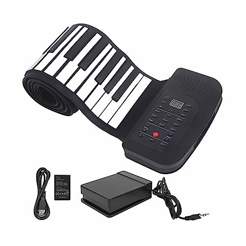 Clavier de piano 88 touches souple pour jouer partout sans piano lourd