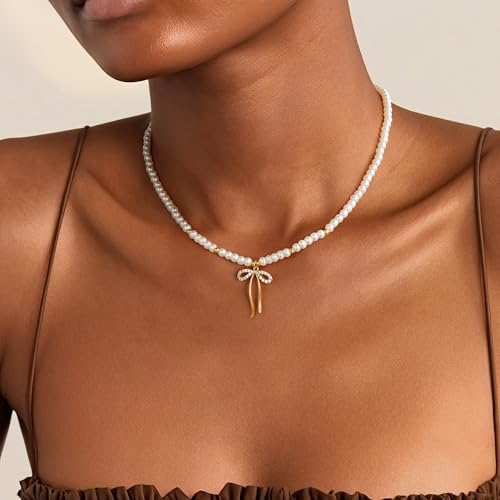 Fimhut Bow Necklace - image 2