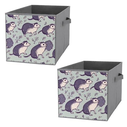 Bacs de rangement pliables pour vêtements Opossum et paniers de placard - 2