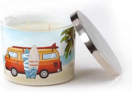 Miniatura 4 de Velas en tarro - Velas temáticas de verano - Surfea