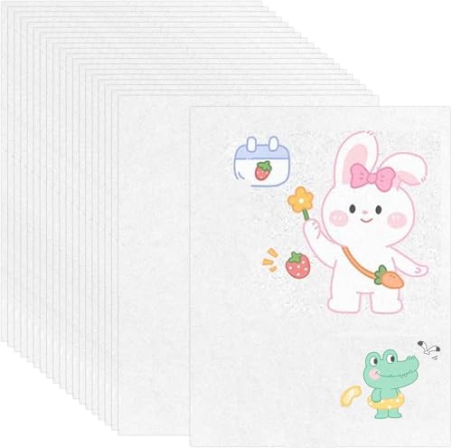 ZMDMAH Papel Plástico Mágico A4 0,2 mm Translúcido y Opaco Shrink Plastic para Manualidades, Pendientes, Llaveros, Proyectos DIY y Plástico Mágico Horno para Niños y Adultos