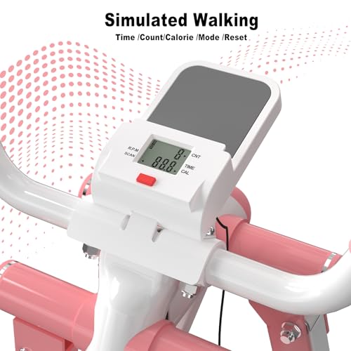 Image of HOTWAVE Air Walker Exercise Machine, Home Space Walker Aerobic Stepper, Foldable Elliptical for Small Spaces - Cross Trainer Glider Exercise Machine for Men and Women Fitness Equipment