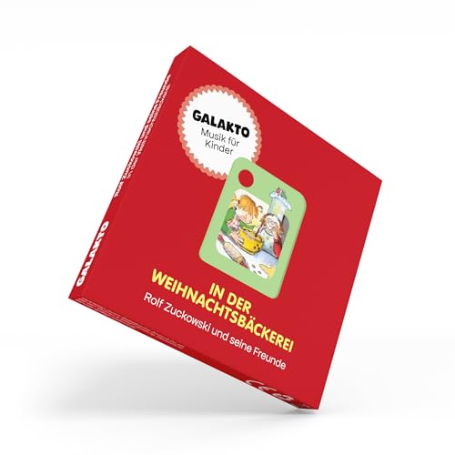 Galakto Audio-Token: Rolf Zuckowski und Seine Freunde - In der Weihnachtsbäckerei, Musik für Kinder ab 3 Jahren, Spielzeit ca. 54 min