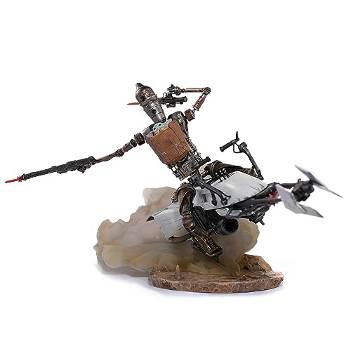 Iron Studios Kunststatue 1/10 Ig-11 und The Child Deluxe The Mandalorian 20 cm
