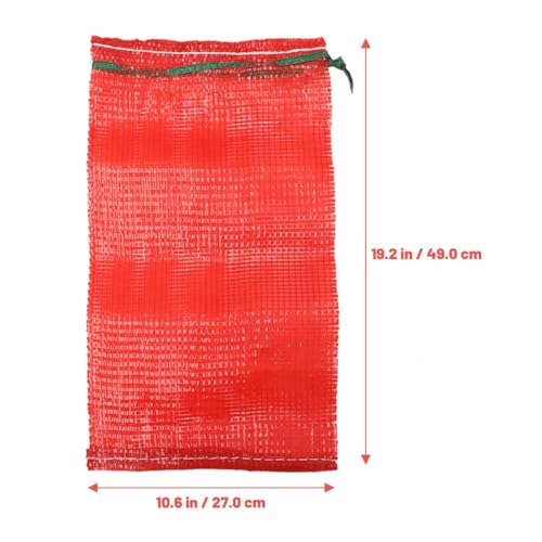 Bolsas de malla resistentes para evitar desorden y conservar verduras y mariscos 2